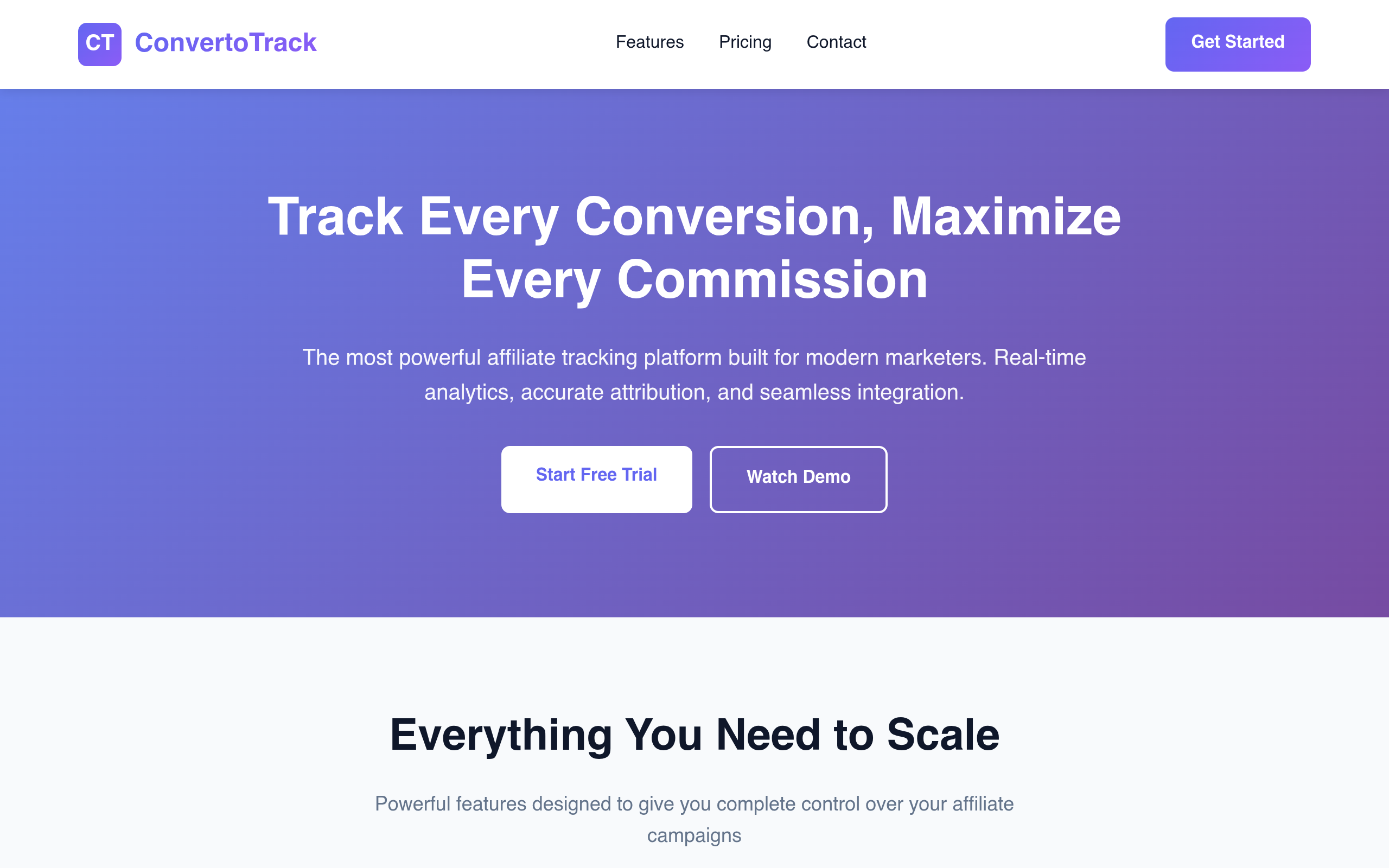 ConvertoTrack Analytics
