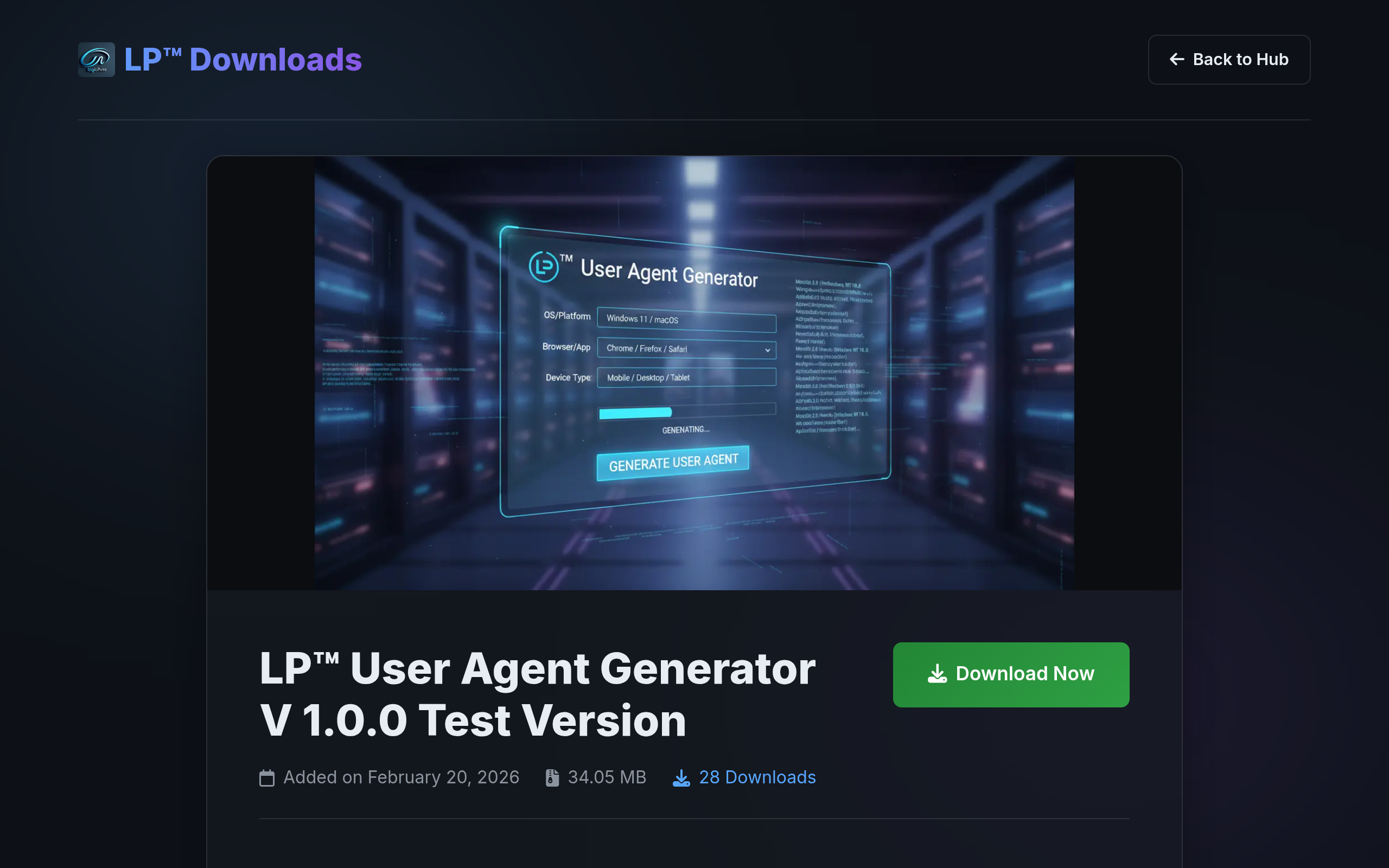 UserAgent Generator