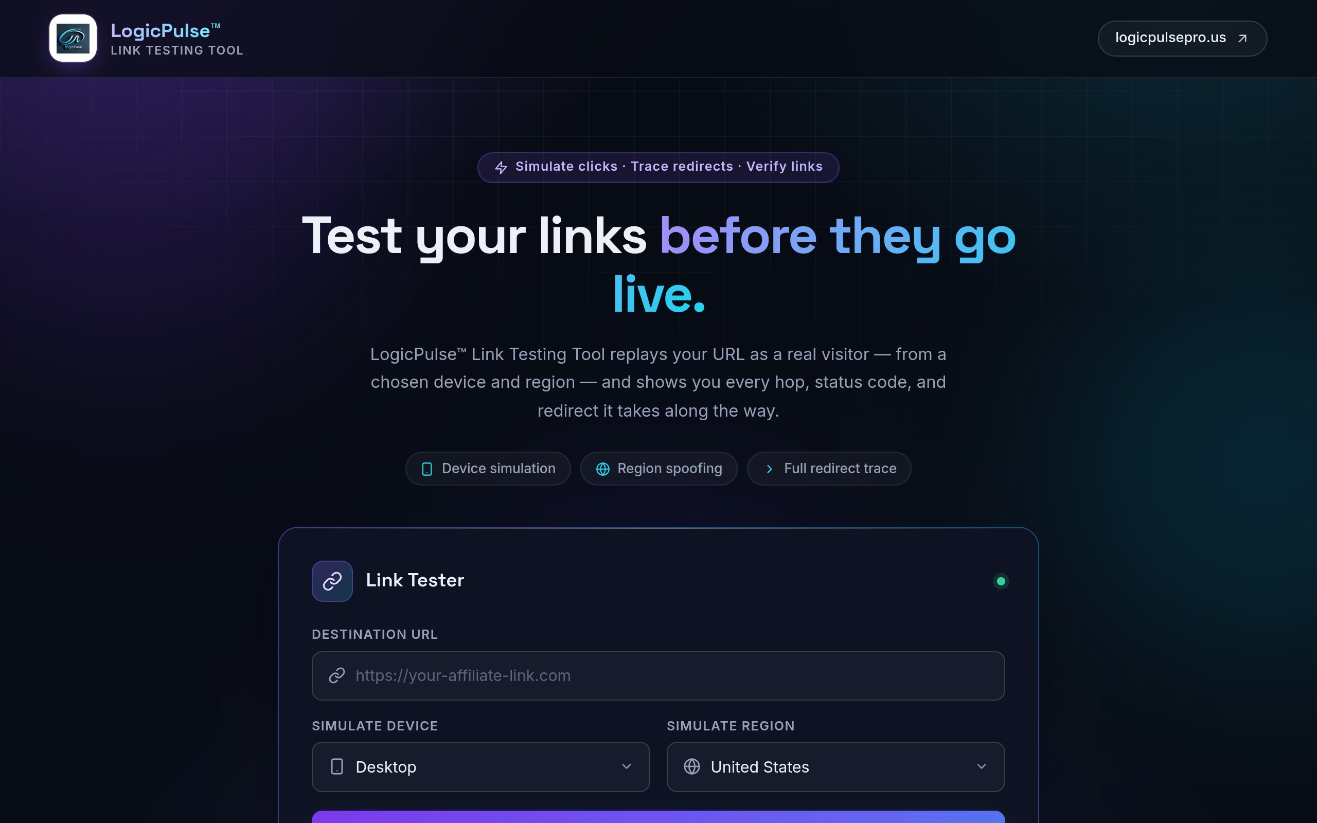 Link Tester